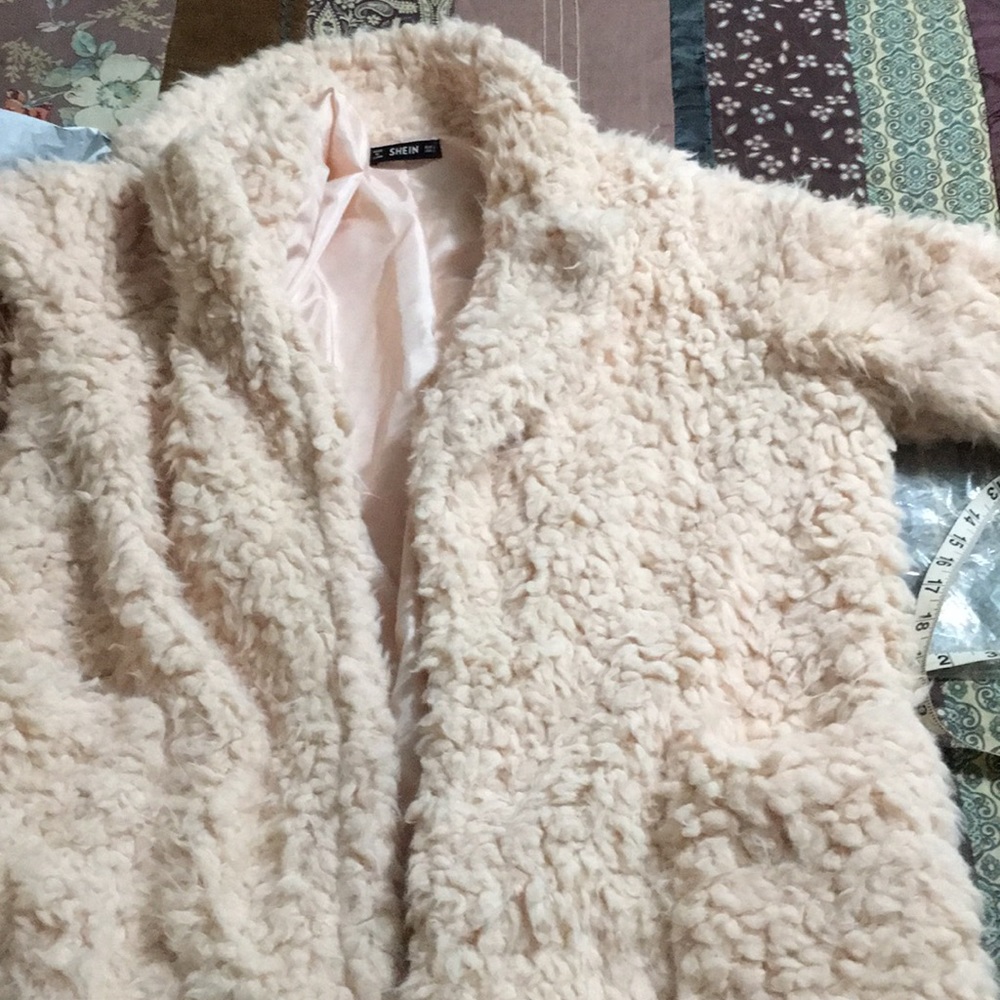 Blush teddy jacket - Picture 2 of 6